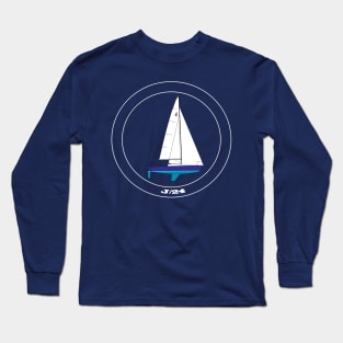 J/24 Sailboat Long Sleeve T-Shirt